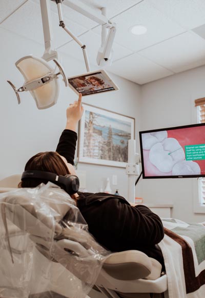 in-appointment entertainment available for patients at Kanellis Family Dentistry in Sparks, NV